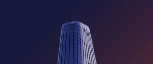 Preview wallpaper tower, skyscraper, building, architecture, minimalism, modern