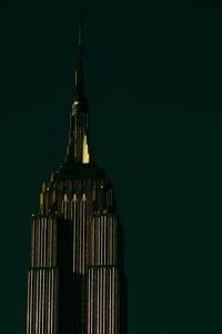 Preview wallpaper tower, skyscraper, building, architecture, sky, dark