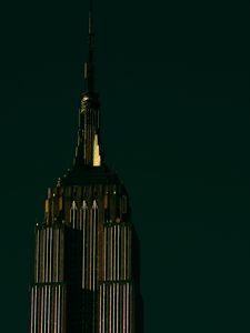 Preview wallpaper tower, skyscraper, building, architecture, sky, dark