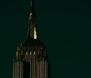 Preview wallpaper tower, skyscraper, building, architecture, sky, dark