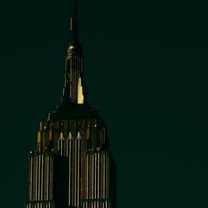 Preview wallpaper tower, skyscraper, building, architecture, sky, dark