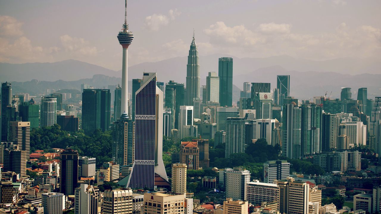 Wallpaper tower, skyscrapers, buildings, city, view