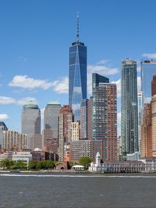 Preview wallpaper tower, skyscrapers, city, buildings, architecture