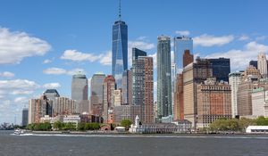 Preview wallpaper tower, skyscrapers, city, buildings, architecture