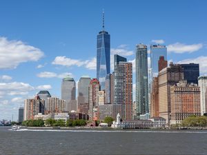 Preview wallpaper tower, skyscrapers, city, buildings, architecture