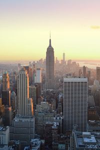 Preview wallpaper tower, skyscrapers, city, buildings, view