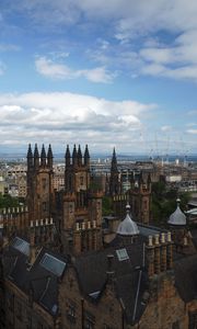 Preview wallpaper towers, buildings, architecture, construction, city
