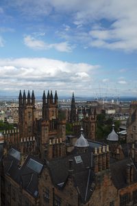Preview wallpaper towers, buildings, architecture, construction, city