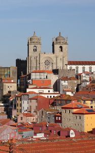 Preview wallpaper towers, buildings, architecture, roofs