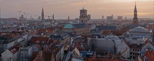 Preview wallpaper towers, buildings, city, copenhagen, denmark