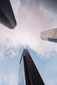 Preview wallpaper towers, skyscrapers, buildings, architecture, sky