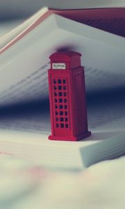 Preview wallpaper toy, phone booth, book