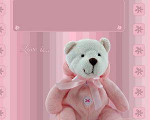 Preview wallpaper toy, teddy bear, card