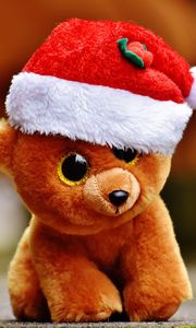 Preview wallpaper toy, teddy bear, christmas