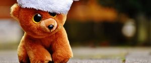Preview wallpaper toy, teddy bear, christmas