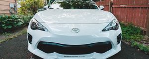 Preview wallpaper toyota, car, sports car, front view