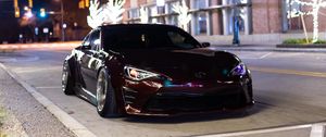 Preview wallpaper toyota, car, tuning, sport, front view