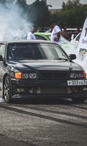 Preview wallpaper toyota, chaser, drift, side view