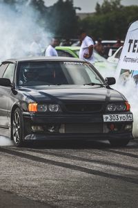 Preview wallpaper toyota, chaser, drift, side view