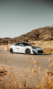 Preview wallpaper toyota gt86, toyota, car, sports car, white