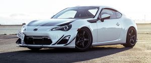 Preview wallpaper toyota gt86, toyota, car, white