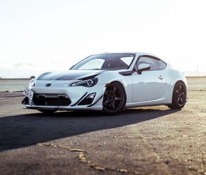 Preview wallpaper toyota gt86, toyota, car, white