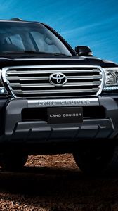 Preview wallpaper toyota, land cruiser, 200, vx-r, suv, front view