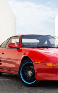 Preview wallpaper toyota mr2, toyota, car, red