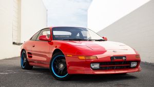 Preview wallpaper toyota mr2, toyota, car, red