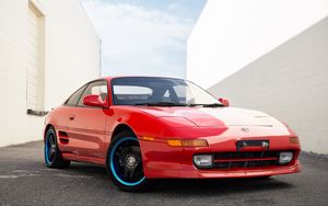 Preview wallpaper toyota mr2, toyota, car, red