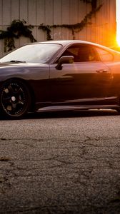Preview wallpaper toyota, supra, side view, light