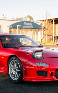 Preview wallpaper toyota supra, toyota, car, red