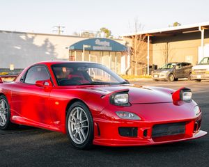 Preview wallpaper toyota supra, toyota, car, red