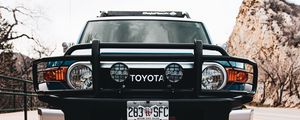 Preview wallpaper toyota, suv, front view