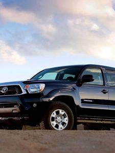 Preview wallpaper toyota, tacoma, 2013, cars, side view, suv