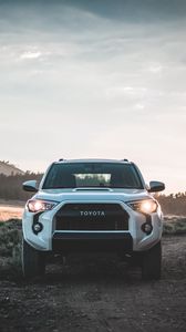 Preview wallpaper toyota tacoma, toyota, pickup, front view, truck
