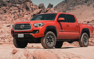 Preview wallpaper toyota tacoma trd, toyota, car, suv