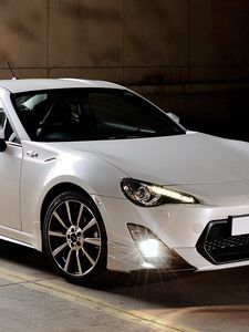 Preview wallpaper toyota, trd, gt, coupe, 86, front view