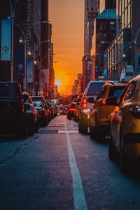 Preview wallpaper traffic, cars, city, new york, united states