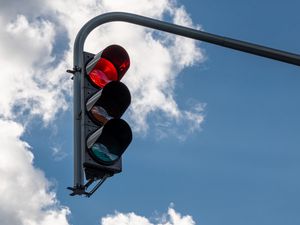 Preview wallpaper traffic light, lights, red, stop