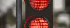 Preview wallpaper traffic light, red, light, signal
