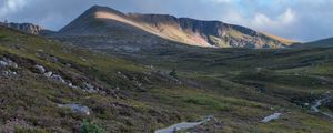 Preview wallpaper trail, stones, valley, mountain