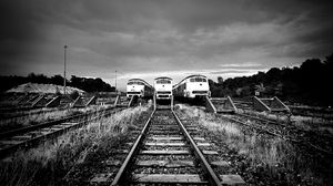 Download 1920x1080 Wallpaper Railway On Bridge, Full Hd, Hdtv, Fhd, 1080p, 1920x1080  Hd Image, Background, 698