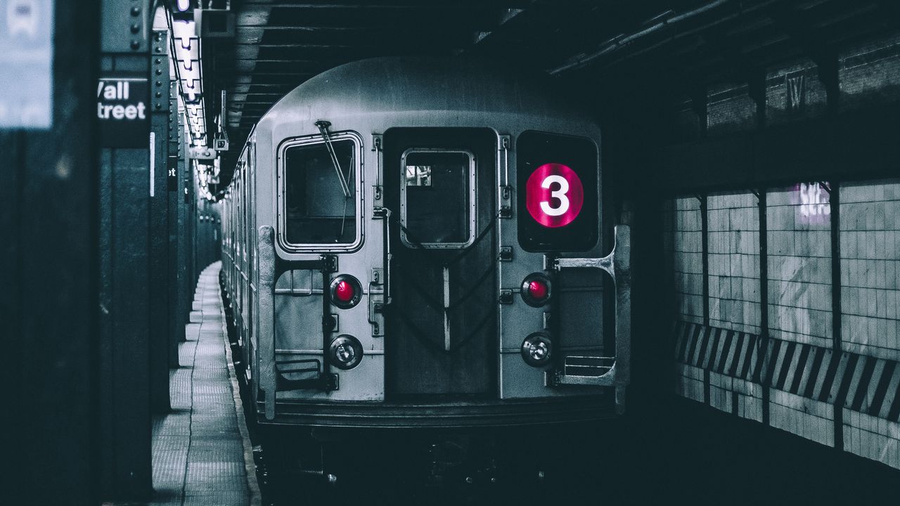 Wallpaper train, subway, underground