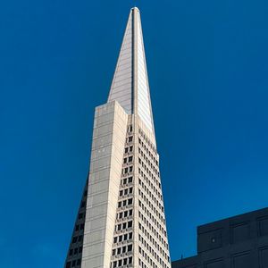 Preview wallpaper transamerica pyramid, buildings, architecture, bottom view