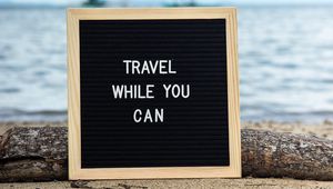 Preview wallpaper travel while you can, inscription, motivation, words