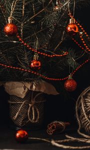 Preview wallpaper tree, decoration, holiday, christmas, new year