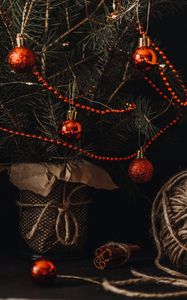 Preview wallpaper tree, decoration, holiday, christmas, new year