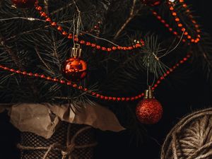 Preview wallpaper tree, decoration, holiday, christmas, new year