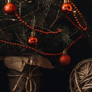 Preview wallpaper tree, decoration, holiday, christmas, new year